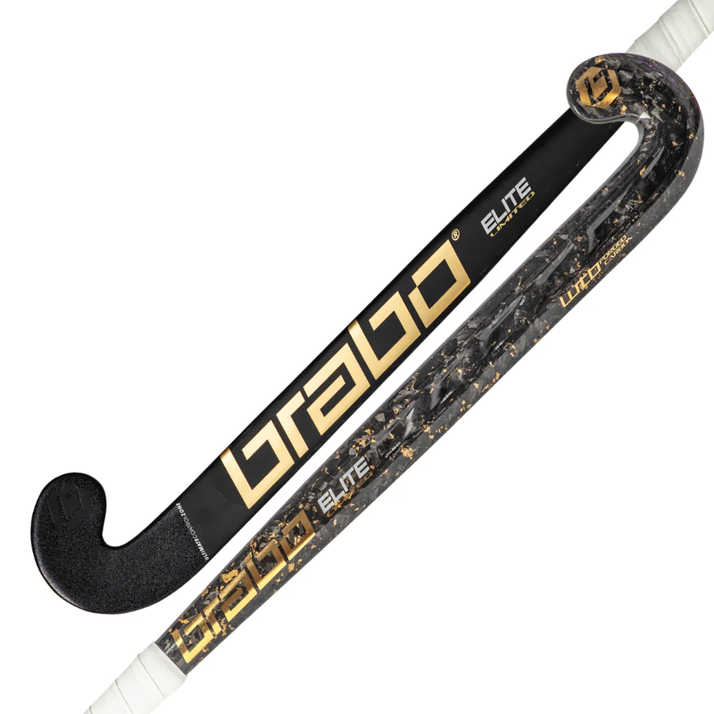 Brabo Elite WTB 24K Limited Gold Extreme Low Bow Hockey Stick 2025