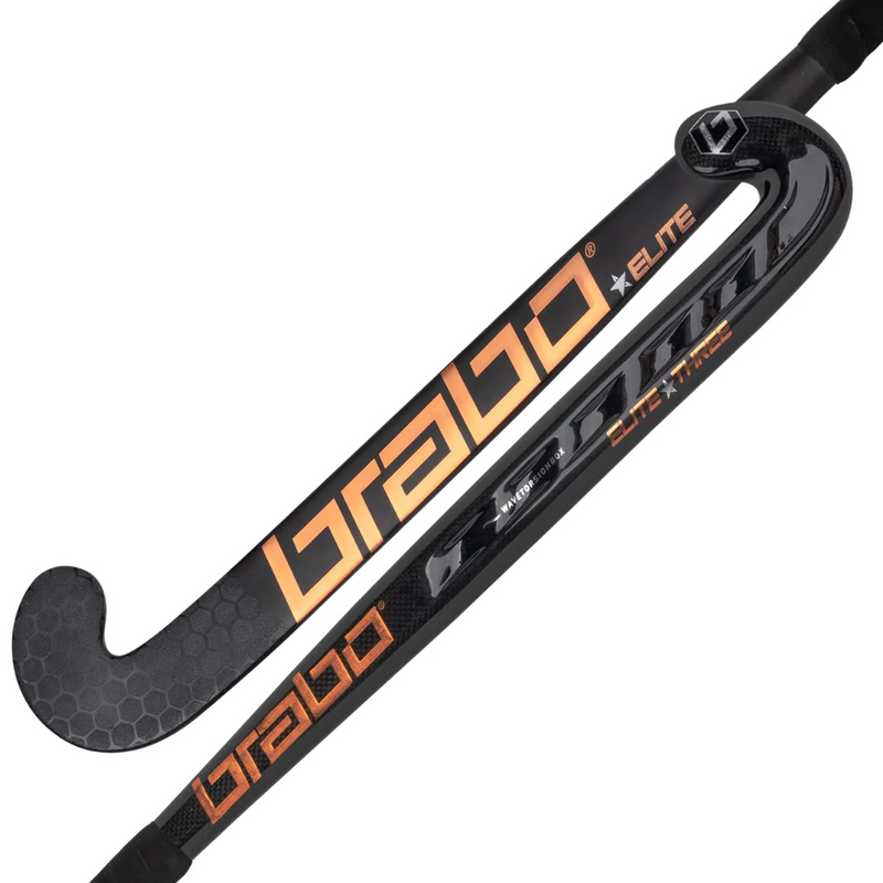 Brabo Elite 3 WTB Forged Carbon Low Bow Hockey Stick 2025