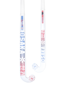 Osaka Vision GF Pro Bow Hockey Stick 2024 - White