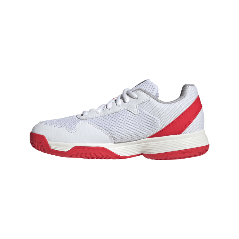 Adidas Courtflash K Junior Tennis Shoes (JI2448)