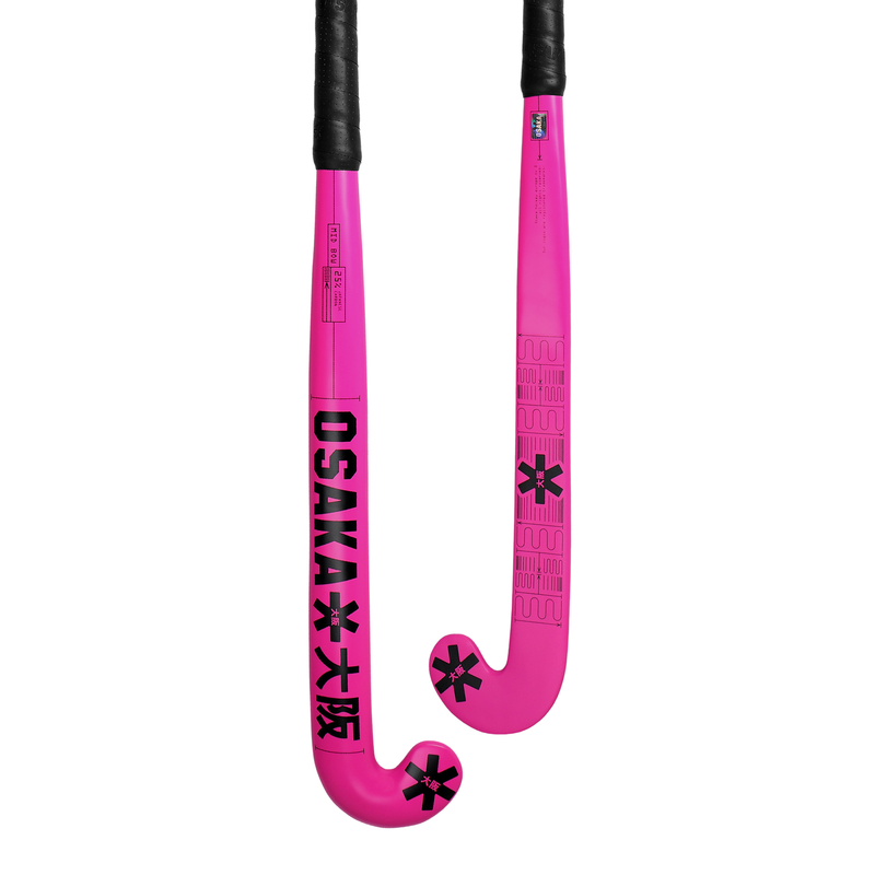 Osaka Mid Bow 25 Hockey Stick 2025 - Fantastic Pink