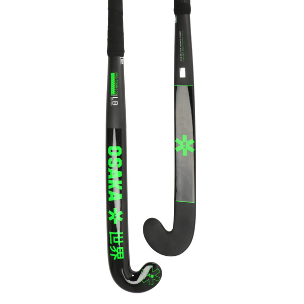 Osaka Pro Tour 100 2.0 Low Bow Hockey Stick - Iconic Black