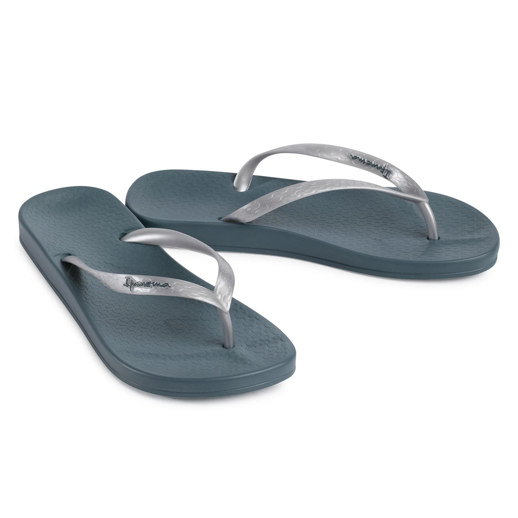 Ipanema Anatomica Tan Female Slip Slops - Blue/Silver – Province Sports